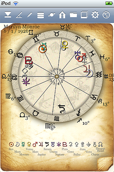 horoscope JIKU astrology astrologer iPhone screenshot top icon2