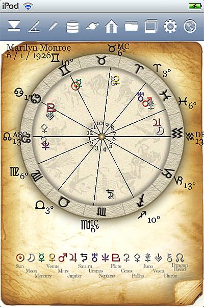 horoscope JIKU astrology astrologer iPhone screenshot top icon1